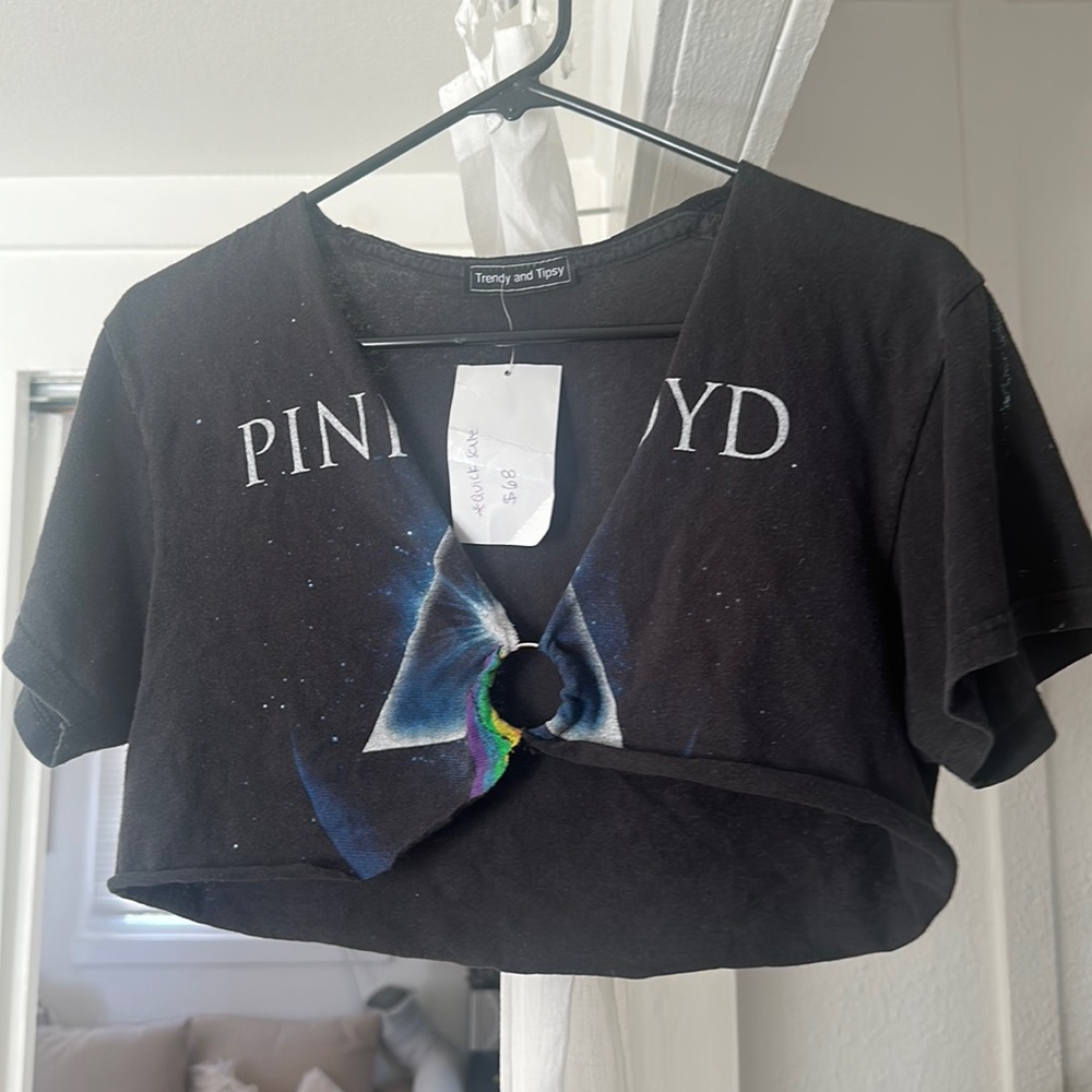 trendy and tipsy crop top